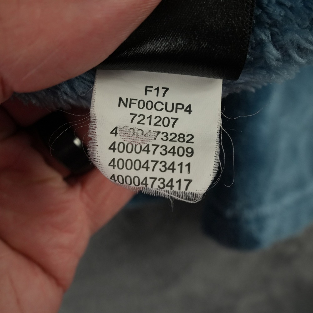 The North Face Bellarine Hoodie Women XS Blue High Pile Fleece Pullover Soft - Picture 8 of 8